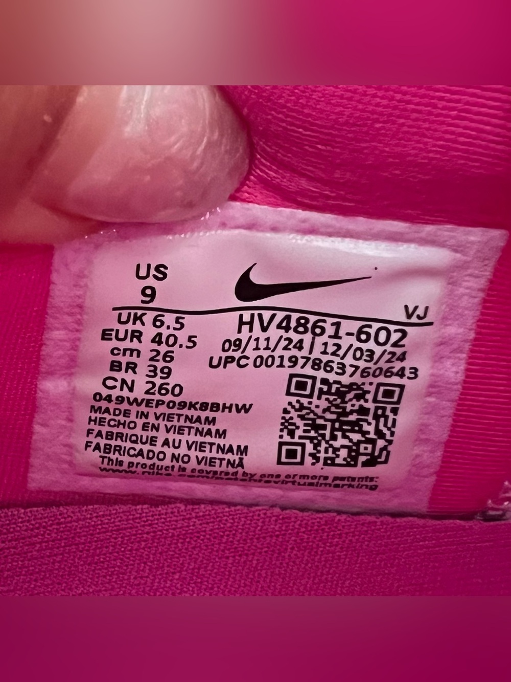 ✔️New✔️ NIKE Air Max DN 'Laser Fuchsia' - Picture 8 of 9